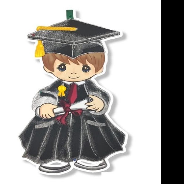 MAXIPOSTER NIÑO GRADUADO 42.5X105CM 3096 PADCOLOR 1PZA E.25